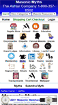 Mobile Screenshot of masonicmyths.com